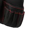 Prime-Line WORKPRO W081015 Electrician Pouch, Tool Pockets w/Tape Holder, 600D Polyester Single Pack W081015 - alternate 4